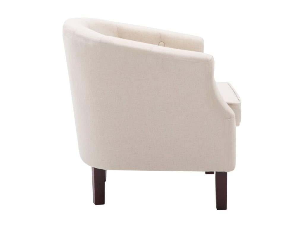 Fauteuil Beige Tissu RZSP97523