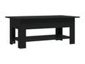 Table basse Noir 102x55x42 cm Aggloméré VAHV81222