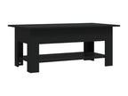 Table basse Noir 102x55x42 cm Aggloméré VAHV81222