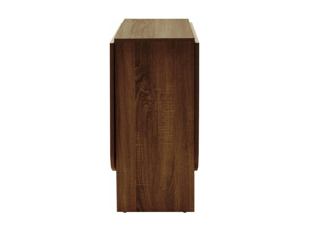 Table à manger Artigeo polymorphe-extensible Marron 160x80x76.5cm DHHG44332