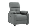 Fauteuil inclinable électrique Gris foncé Tissu VJTA22247