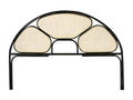 Tête de lit en cannage et rotin noir 160 cm UQWV26843