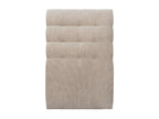 Tete de lit Capitonnée Tissu Beige brun L 90 cm - Ep 10 cm rembourré ZBTE51361