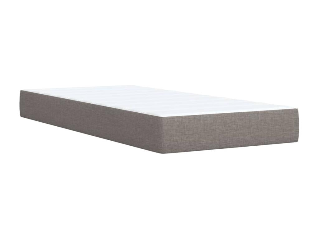 Sommier à Artigeo de lit avec matelas Artigeo 100x200 cm Tissu KHTF51788