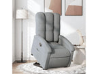 Fauteuil inclinable Gris clair Tissu ZGID14697