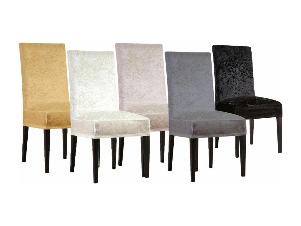 Housse de méridienne en velours 56x48x48 cm - Doré JLRW88887