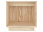 Table de chevet 40x30x40 Bois de pin solide 2 ERLV15423