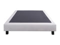 Ensemble Matelas 140x190 cm Relaxation 26 cm sommier gris PFDY46074