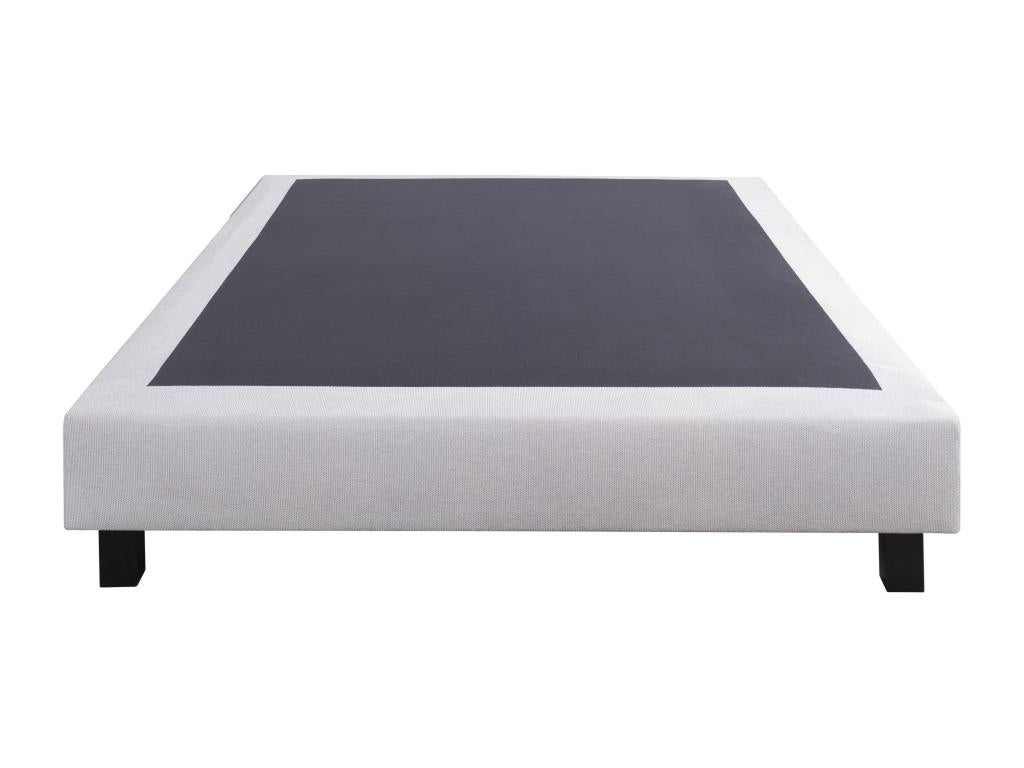 Ensemble Matelas 140x190 cm Relaxation 26 cm sommier gris PFDY46074