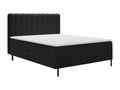 Lit adulte 160x200 Artigeo - Lit vec Rangement et Matelas Ressorts ensachés Lit Noir Artigeo 23 NRZC76921