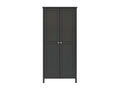 Troms armoire de rangement 6 portes couleur café. TZRI88312