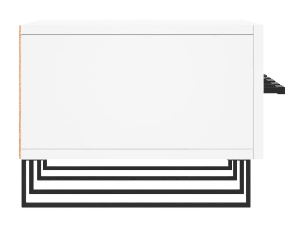 Meuble TV blanc 150x36x30 cm bois d'ingénierie AXMA83702