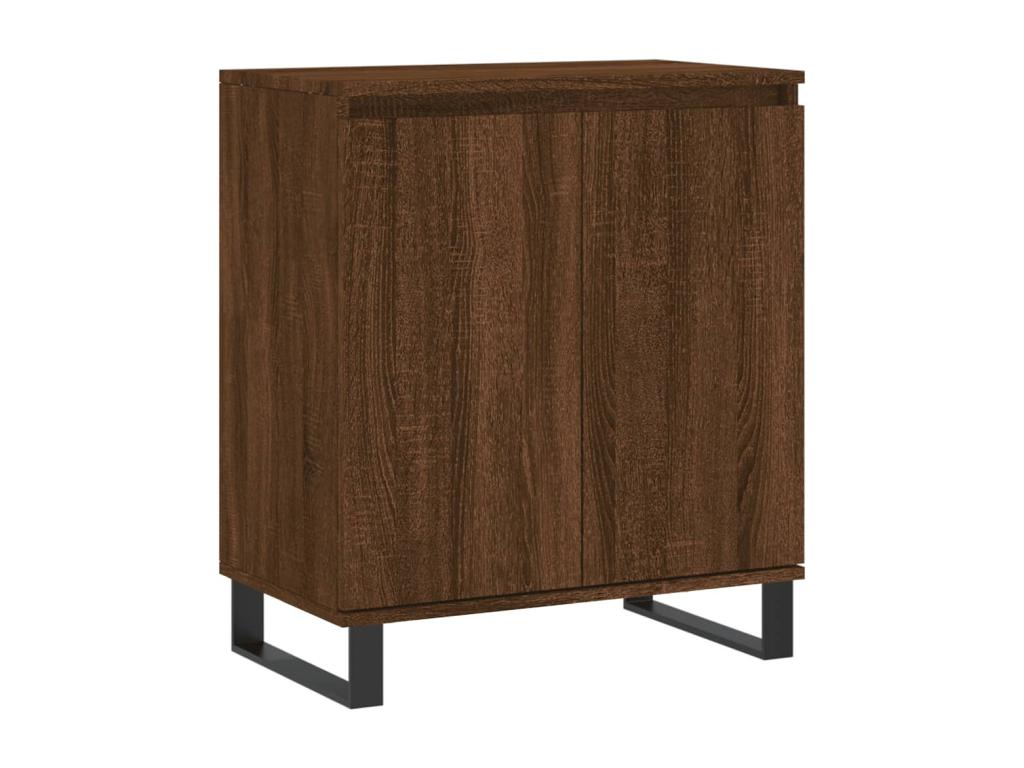Buffet Chêne marron 60x35x70 cm Bois d'ingénierie HFKI05933