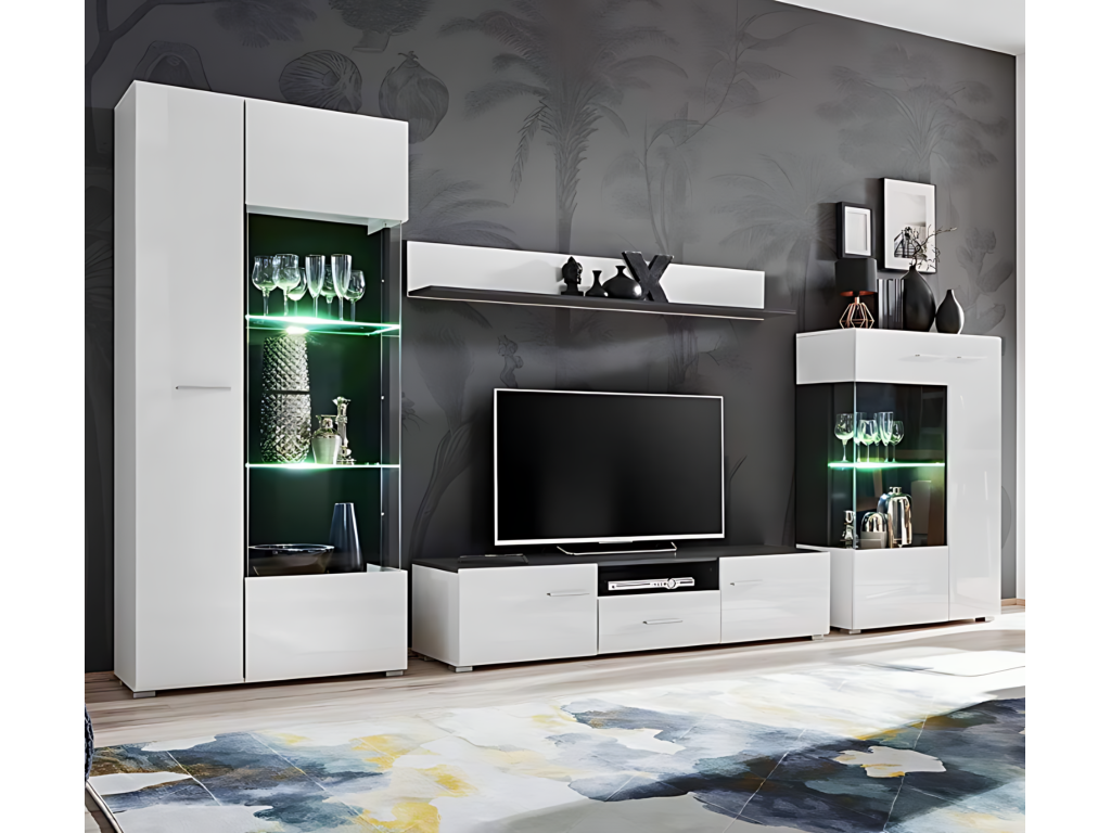 Unité murale Artigeo Blanc-Noir WCVQ63293