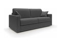 Artigeo Canapé lit convertible en tissu imperméable T13 206 cm mat- 160x197 anthracite FVWB96700