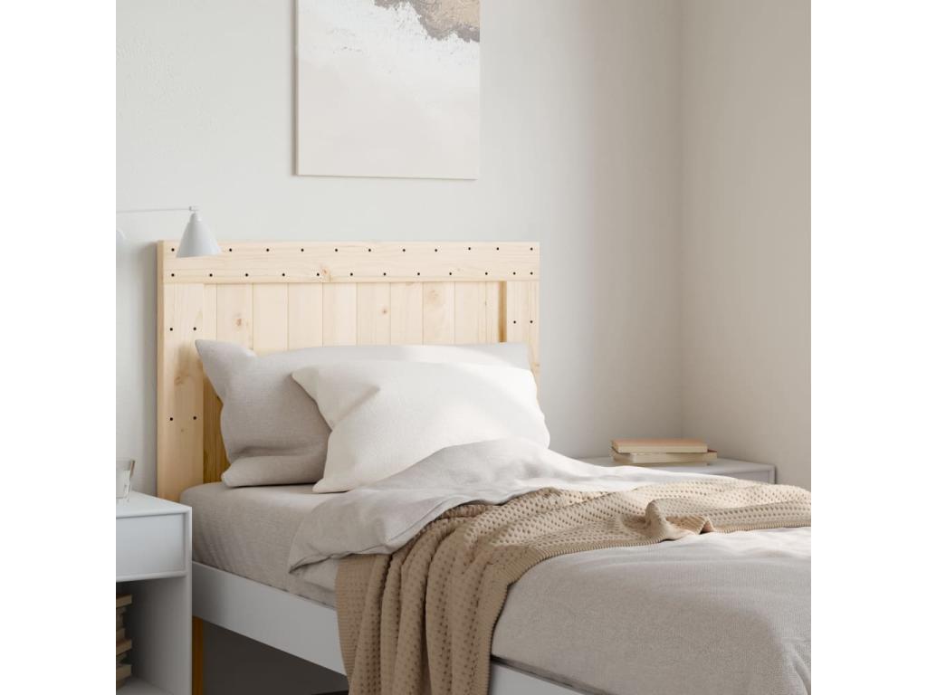 Tête de lit 100x104 bois massif de pin HQBV69206