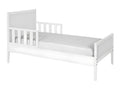 Lit enfant 70x140 cm bois massif blanc Chezlova ALQW91145