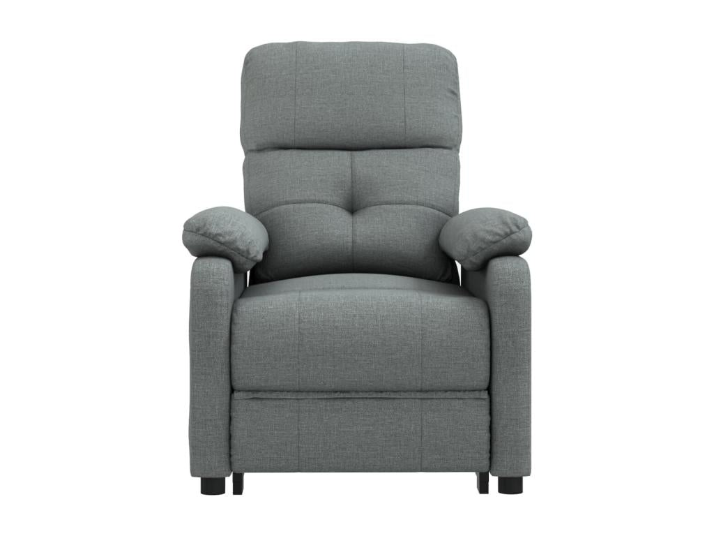 Fauteuil inclinable électrique Gris foncé Tissu VJTA22247
