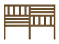 Tête de lit Marron miel 141x4x100 cm Bois massif de pin AZXT36898