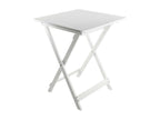 Table pliante en Artigeo vernis 60x60x75cm Blanc 7house YYXF96386