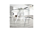 Table de repas ronde Verre - Artigeo EHJP06095