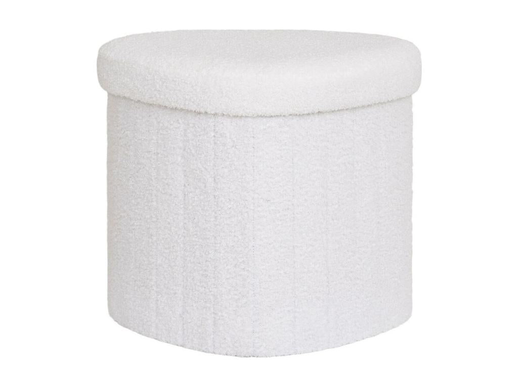 Pouf Artigeo Blanc 42,5x36,5x37,5 cm Artigeo KCQI60914