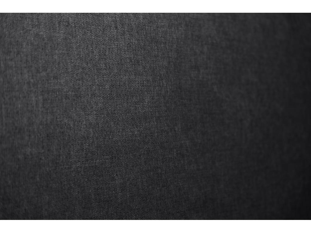 Sommier Tapissier Tissu Noir 135x190 H35cm FYCY65266