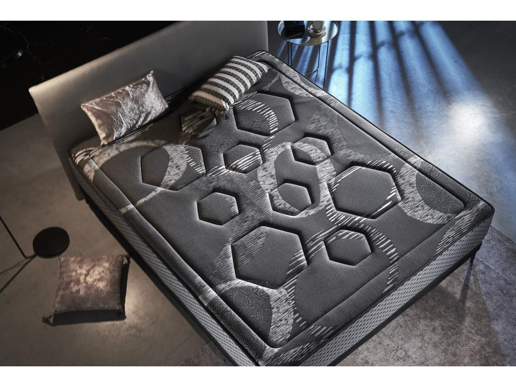 Matelas à ressorts ensachés 100x180 Graphene Night Cosymeub Hauteur 30 /-2. TLOF81885