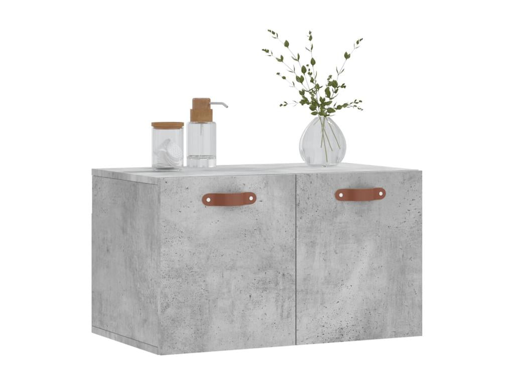 Armoire murale Gris béton 60x36.5x35 Bois d'ingénierie CADG88542