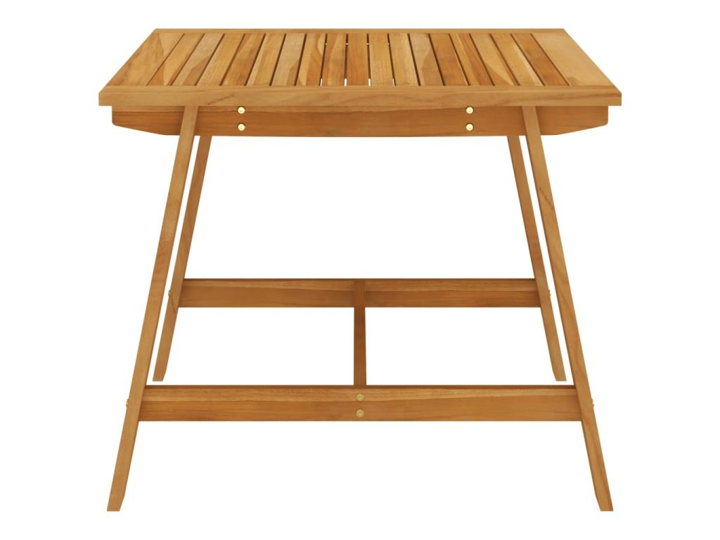 Ensemble de salle à manger de jardin 3 pcs Gris foncé 6 NKAR99674