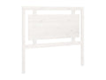 Tête de lit Blanc 105.5x4x100 cm Bois massif de pin HXZK26903