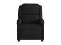 Fauteuil de massage inclinable électrique Noir Tissu VSCM53319