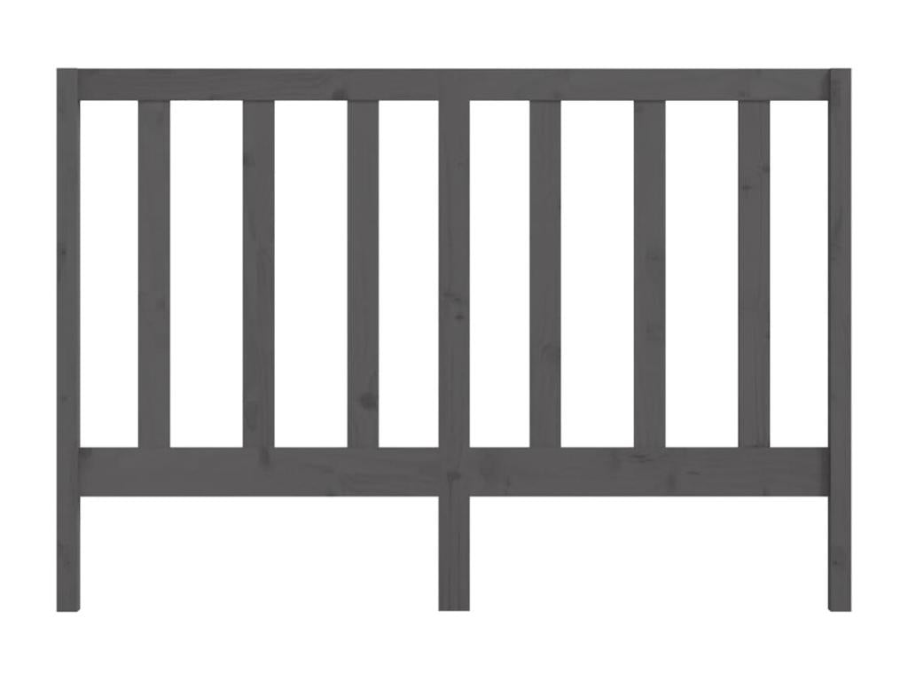 Tête de lit Gris 166x4x100 cm Bois massif de pin OFSV14808