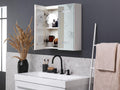 Armoire de toilette murale LED Artigeo 60 cm 60 cm Blanc OVFX47713