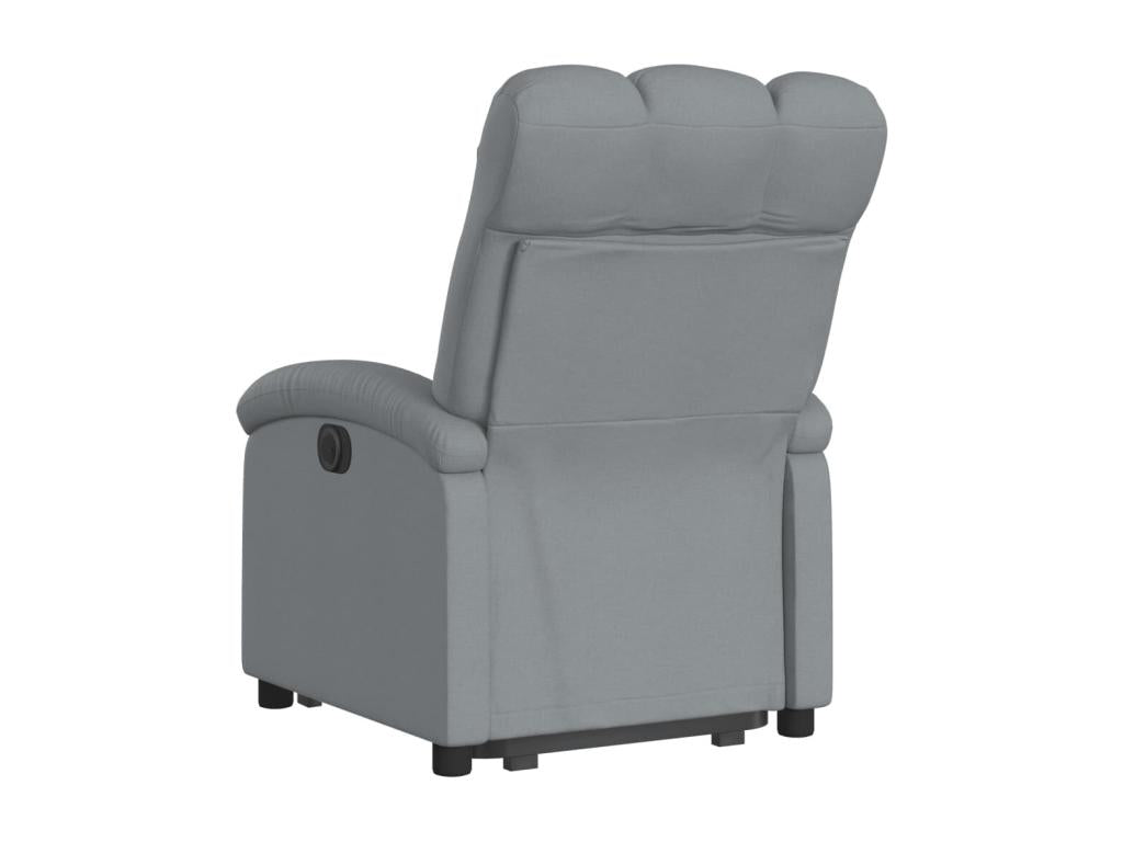 Fauteuil inclinable Gris clair Tissu ZGID14697