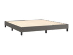 Sommier à Artigeo de lit avec matelas et LED Gris 160x200 MLNL40220
