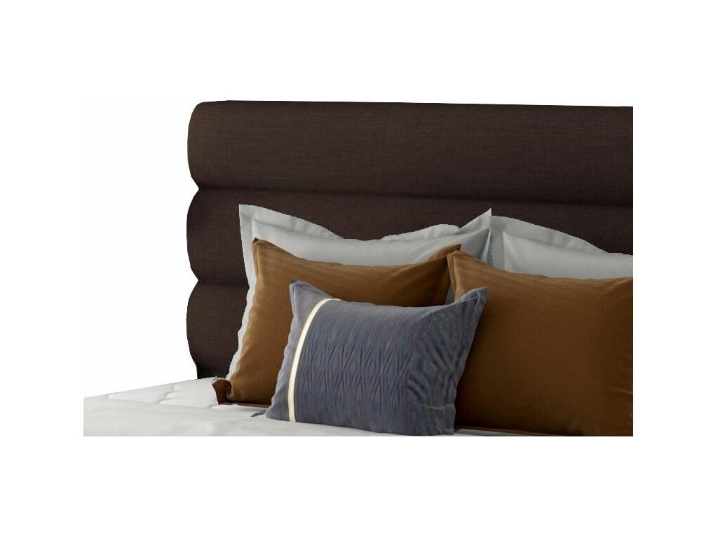 Lit design tissu marron avec coffre de rangement Artigeo - 4 tailles-180x200 FSVH09602