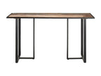 Table de salle à manger 140 cm Bois de récupération massif MROW60730