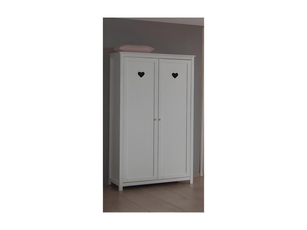 Armoire 2 Portes Amori 190cm Blanc DGNZ95646
