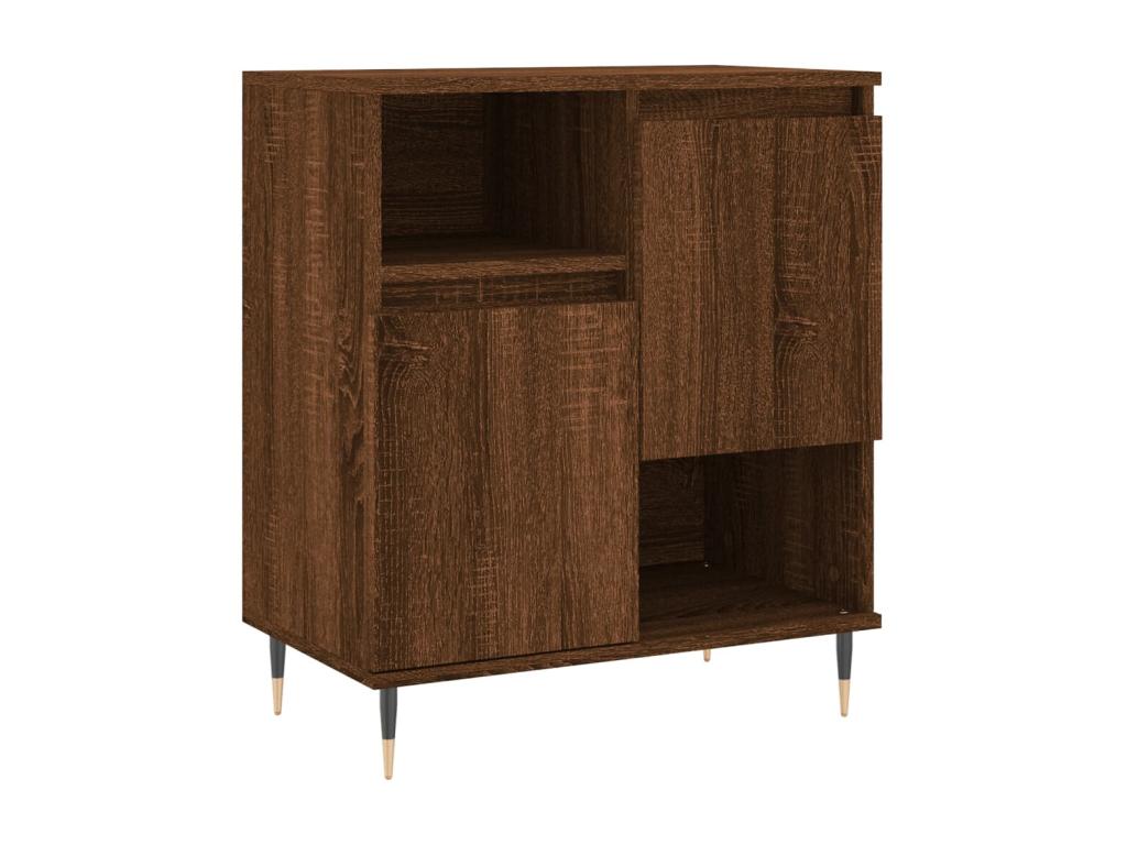 Buffet Chêne marron 60x35x70 cm Bois d'ingénierie AOCT51196