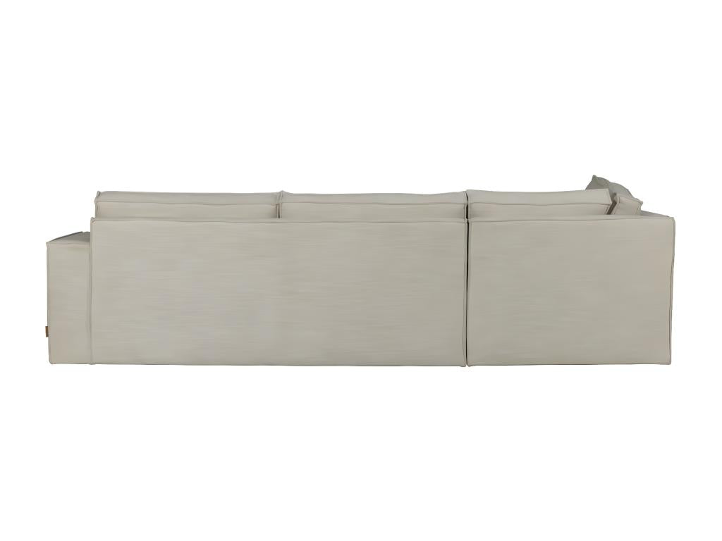 Artigeo - Canapé d'angle gauche en tissu naturel PXBZ43974