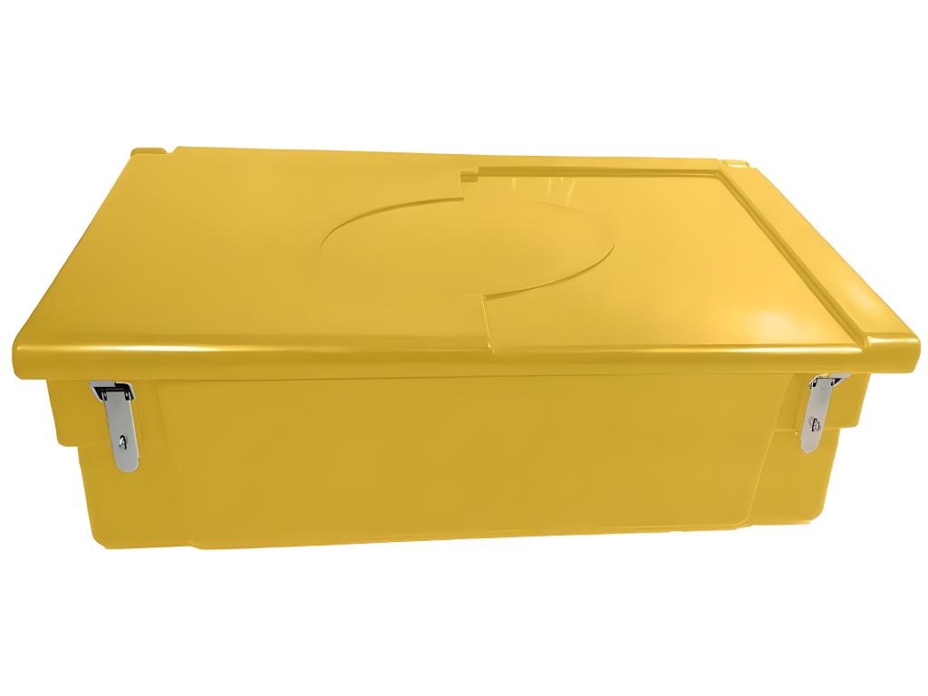 Coffre De Jardin 100l Avec Grenouillères Cadenassables SSJS82342