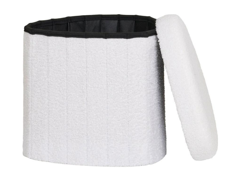 Pouf Artigeo Blanc 42,5x36,5x37,5 cm Artigeo KCQI60914