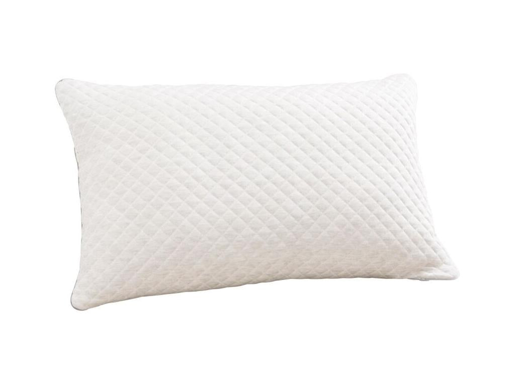 Ensemble Matelas mousse ECO - 90x190 et 1 Oreiller flocons mémoire 50x70 - Sommier tapissier noir HRRV14648