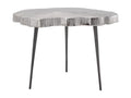 Table d'Appoint Design Wood Cosymeub 65cm Argent BMOD44999