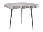 Table d'Appoint Design Wood Cosymeub 65cm Argent BMOD44999