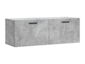 Armoire murale gris béton 100x36.5x35 bois d'ingénierie JQNZ38772