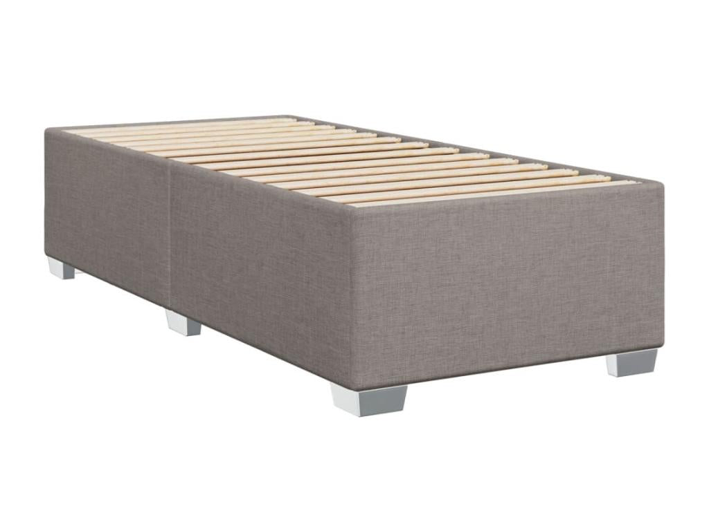 Sommier à Artigeo de lit avec matelas Artigeo 100x200 cm Tissu KHTF51788