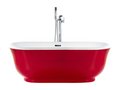 Baignoire îlot Artigeo 170 cm 77 cm Rouge NYGF54323