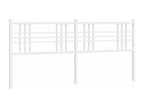 Tête de lit métal blanc 180cm CLEY90445